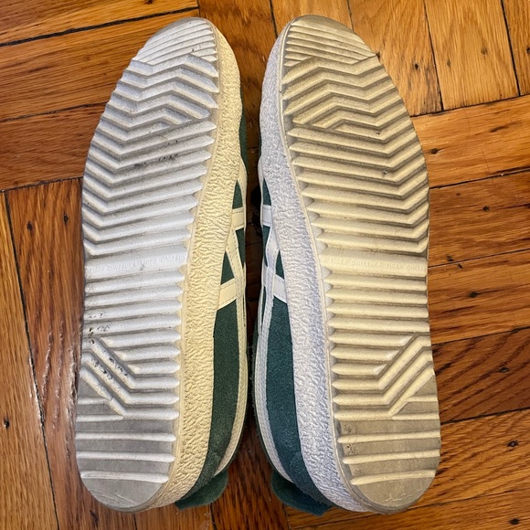 Madewell X Onitsuka Tiger™ Mexico Delegation sneakers green suede, size 10.5 - Picture 6 of 10